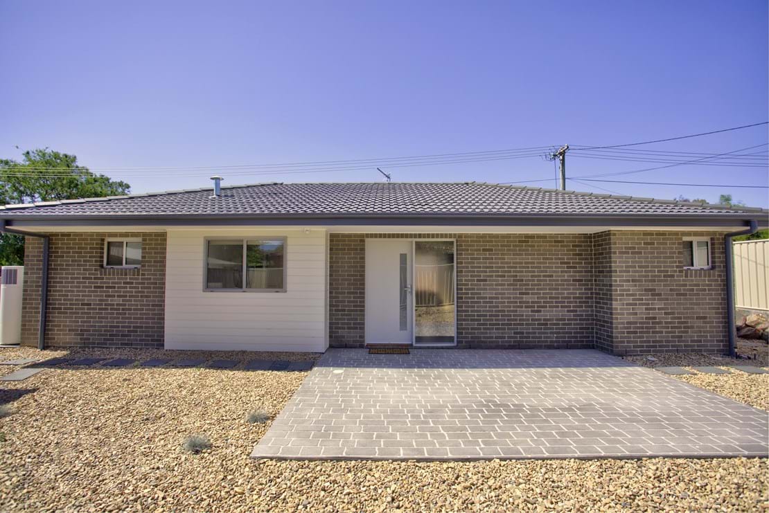 Canberra Granny Flat Builders Chisholm Display Home - Facade