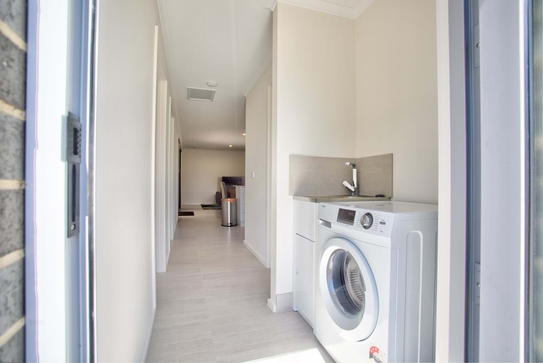 Canberra Granny Flat Builders Chisholm Display Home - Laundry Area