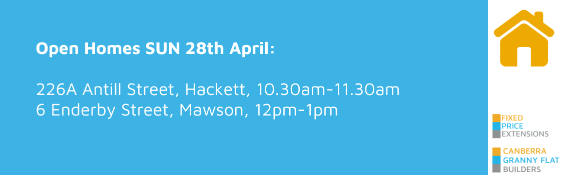 Open Homes Canberra Granny Flat Builders