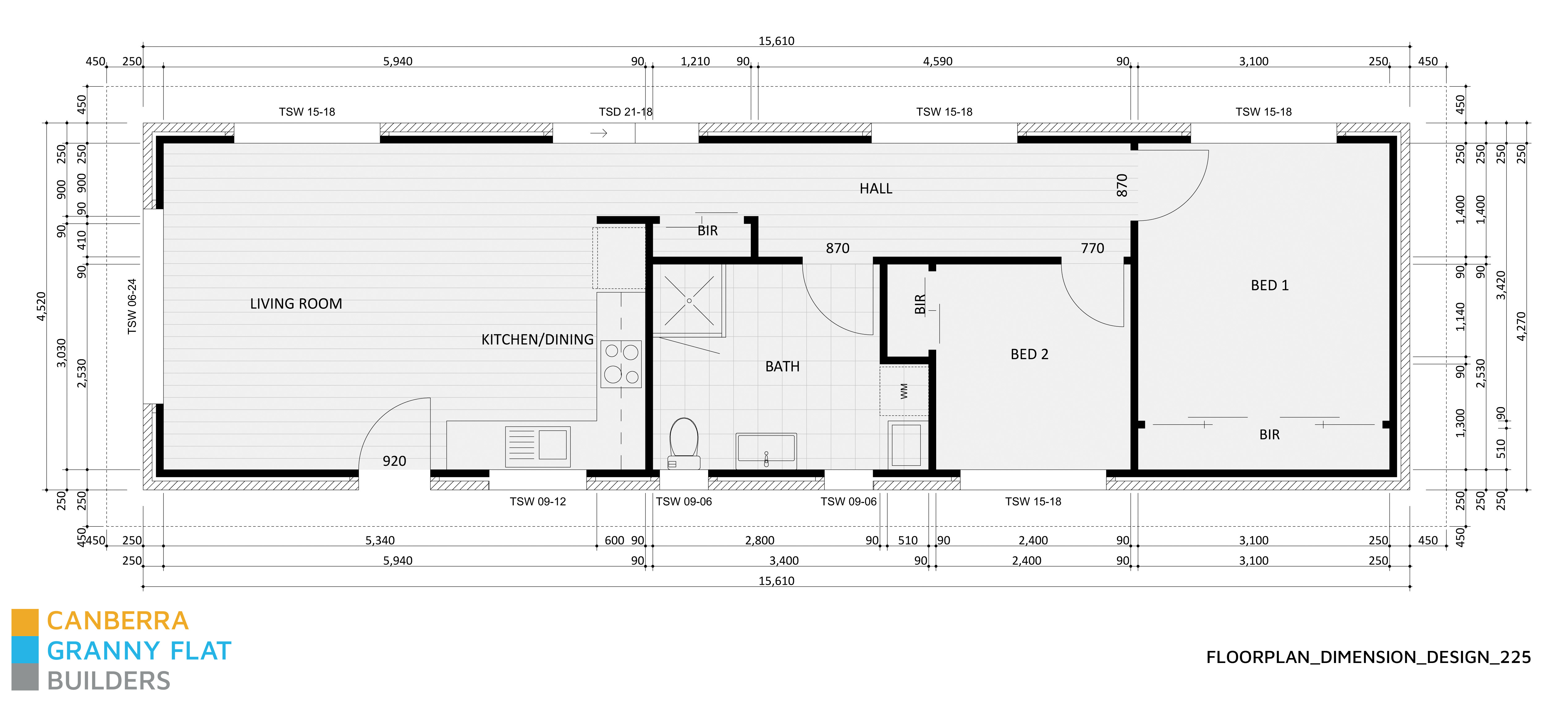 Dimensions Design 225
