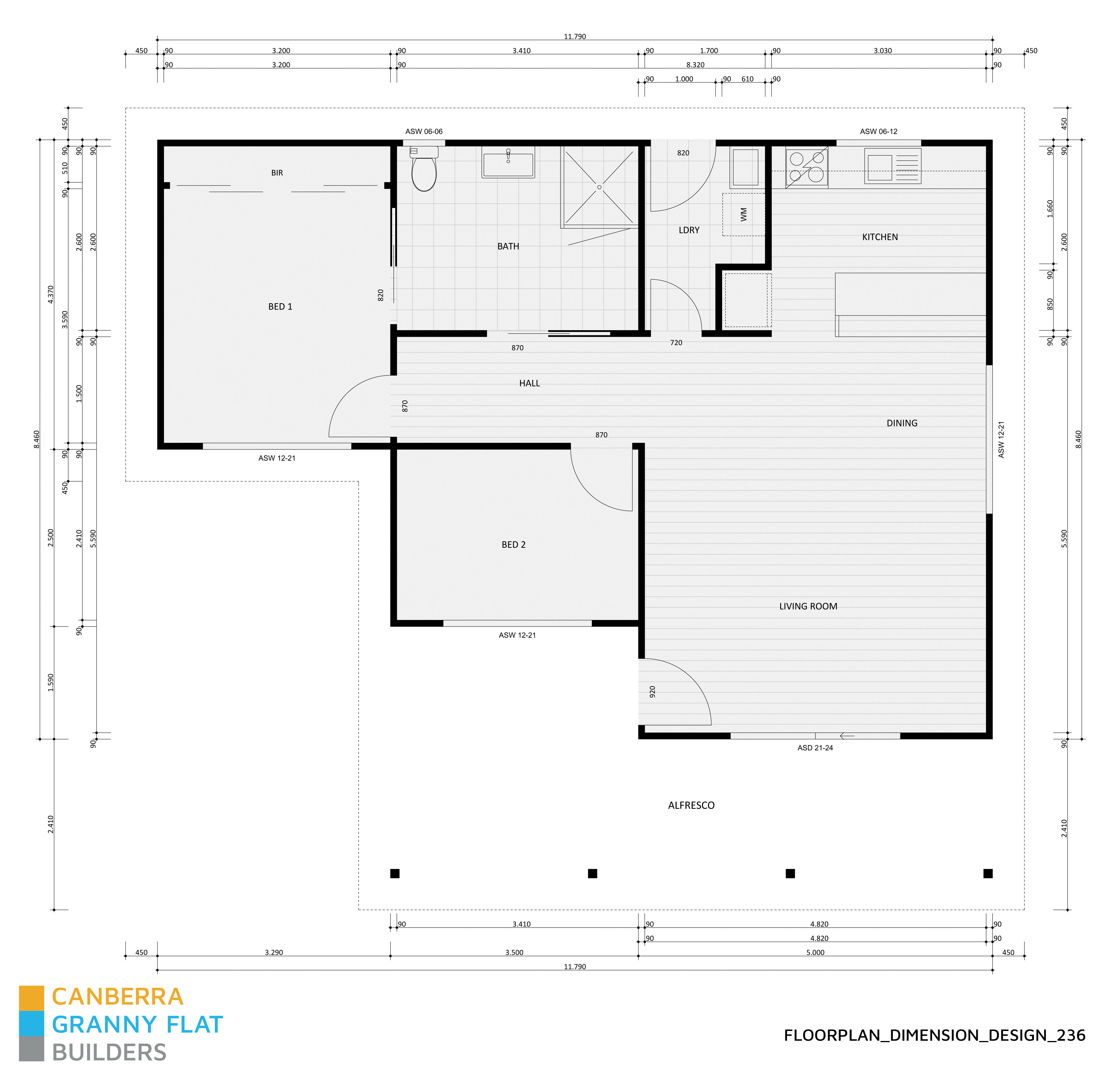 Dimensions Design 236
