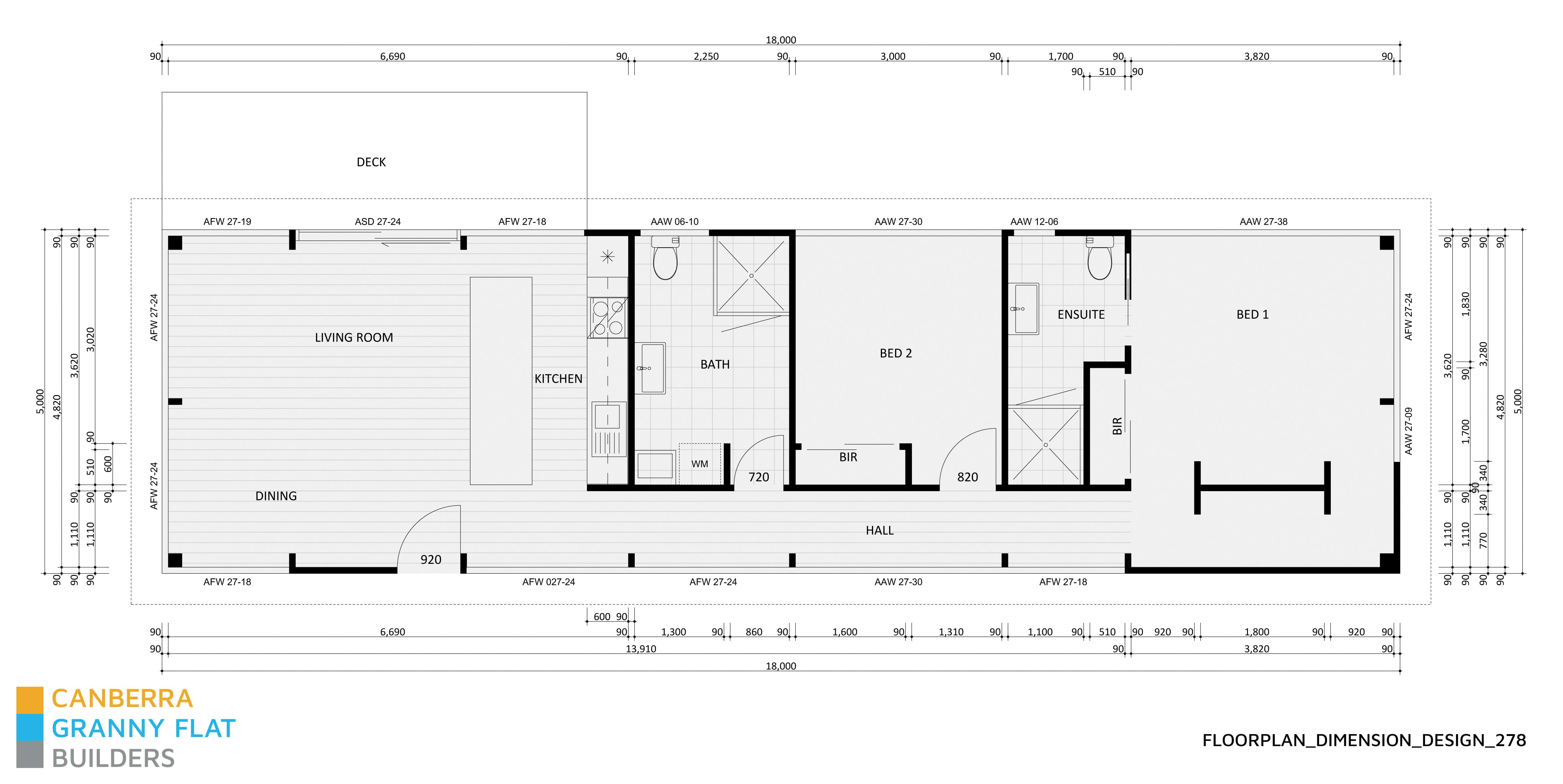 Dimensions Design 278
