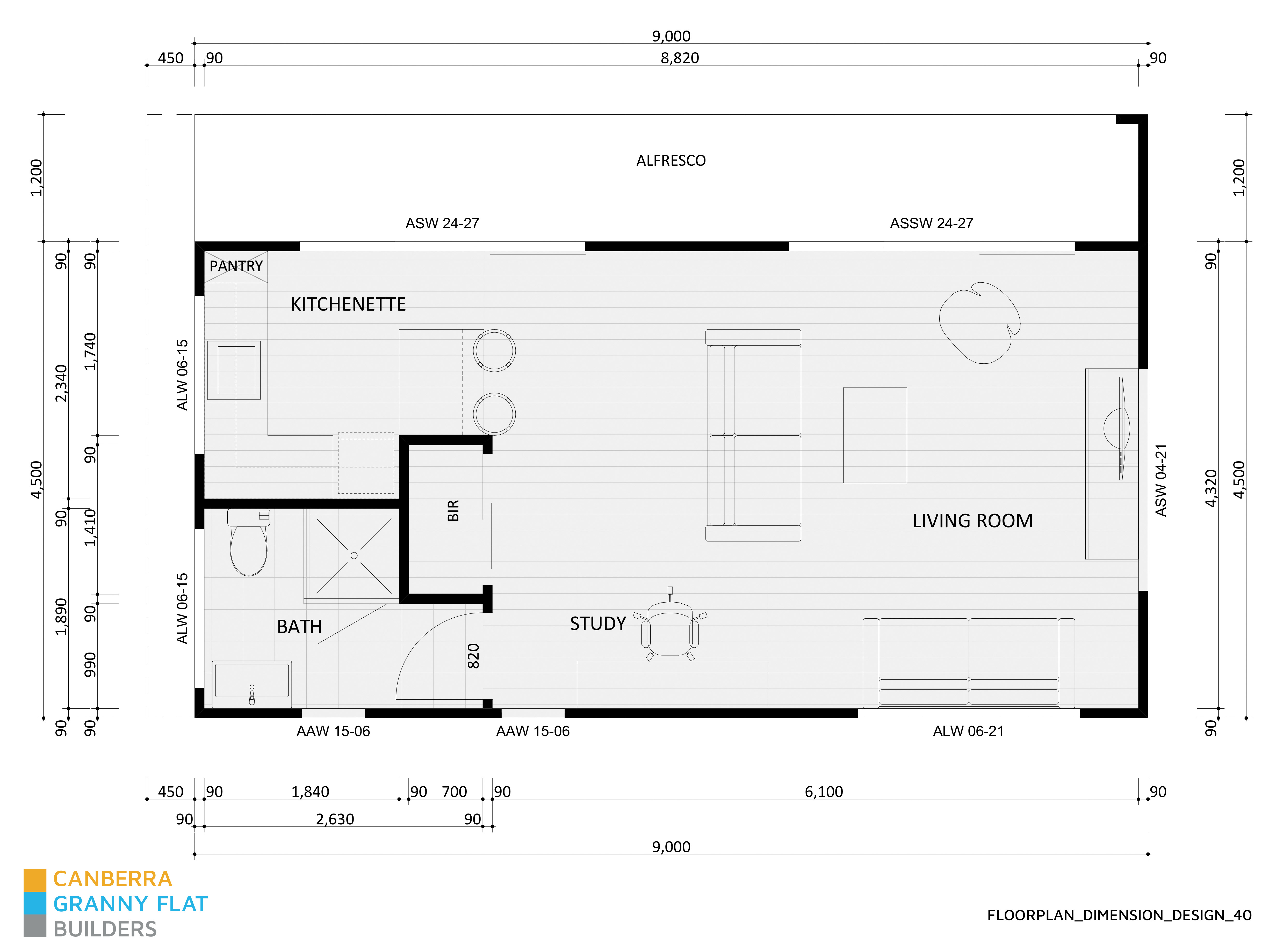 Dimensions Design 40