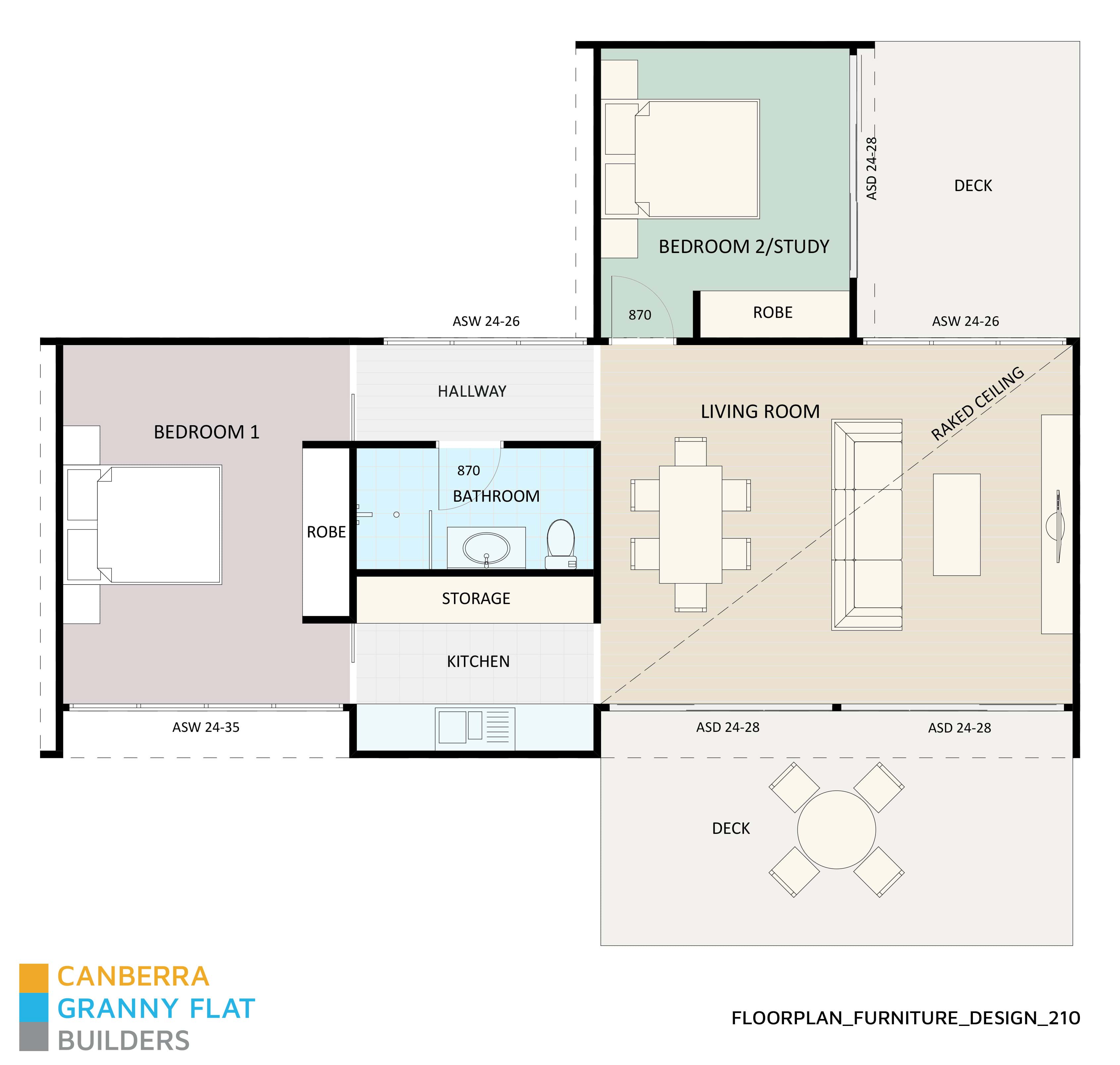 Floor Plan Furniture Design 210