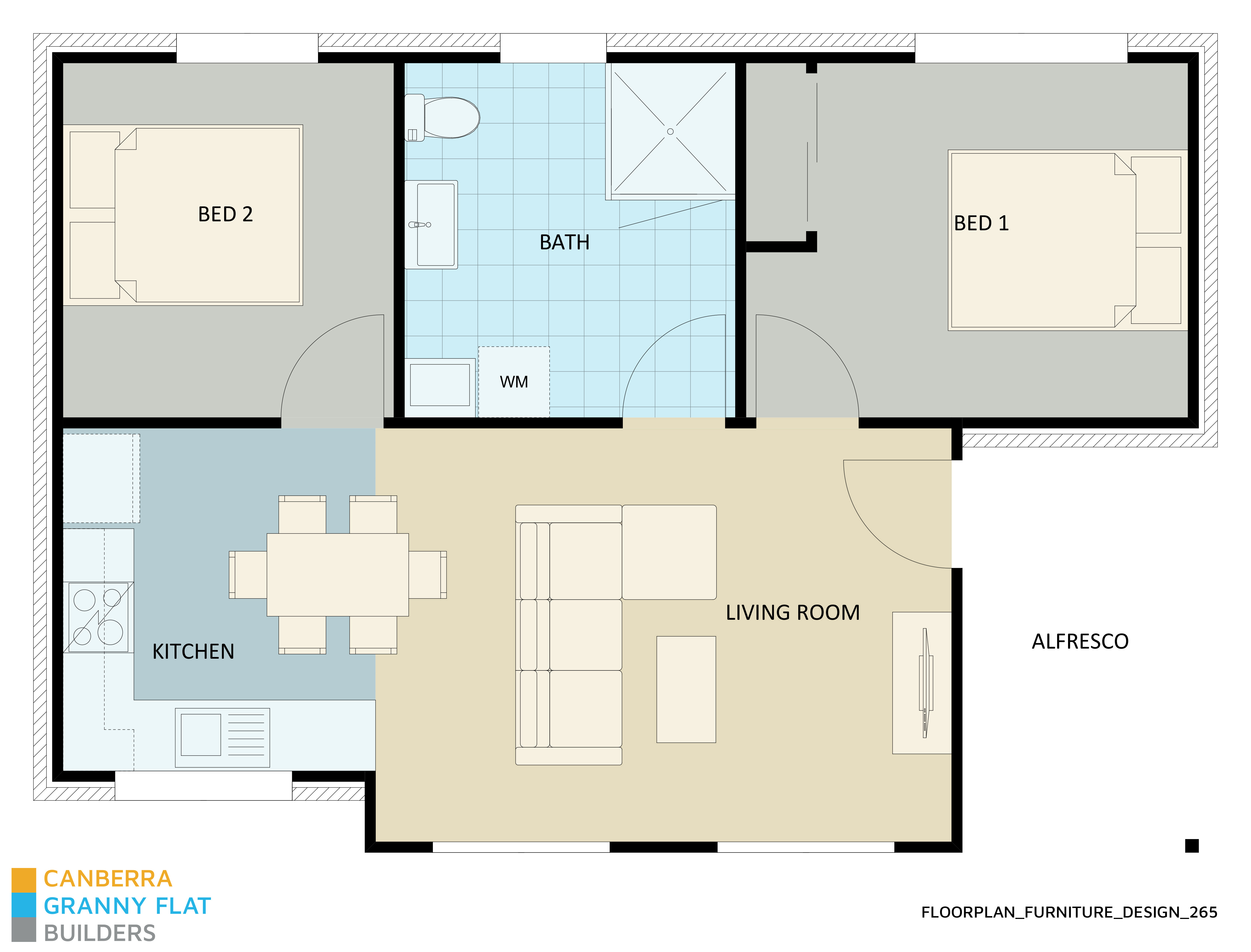 Floor Plan Furniture Design 265