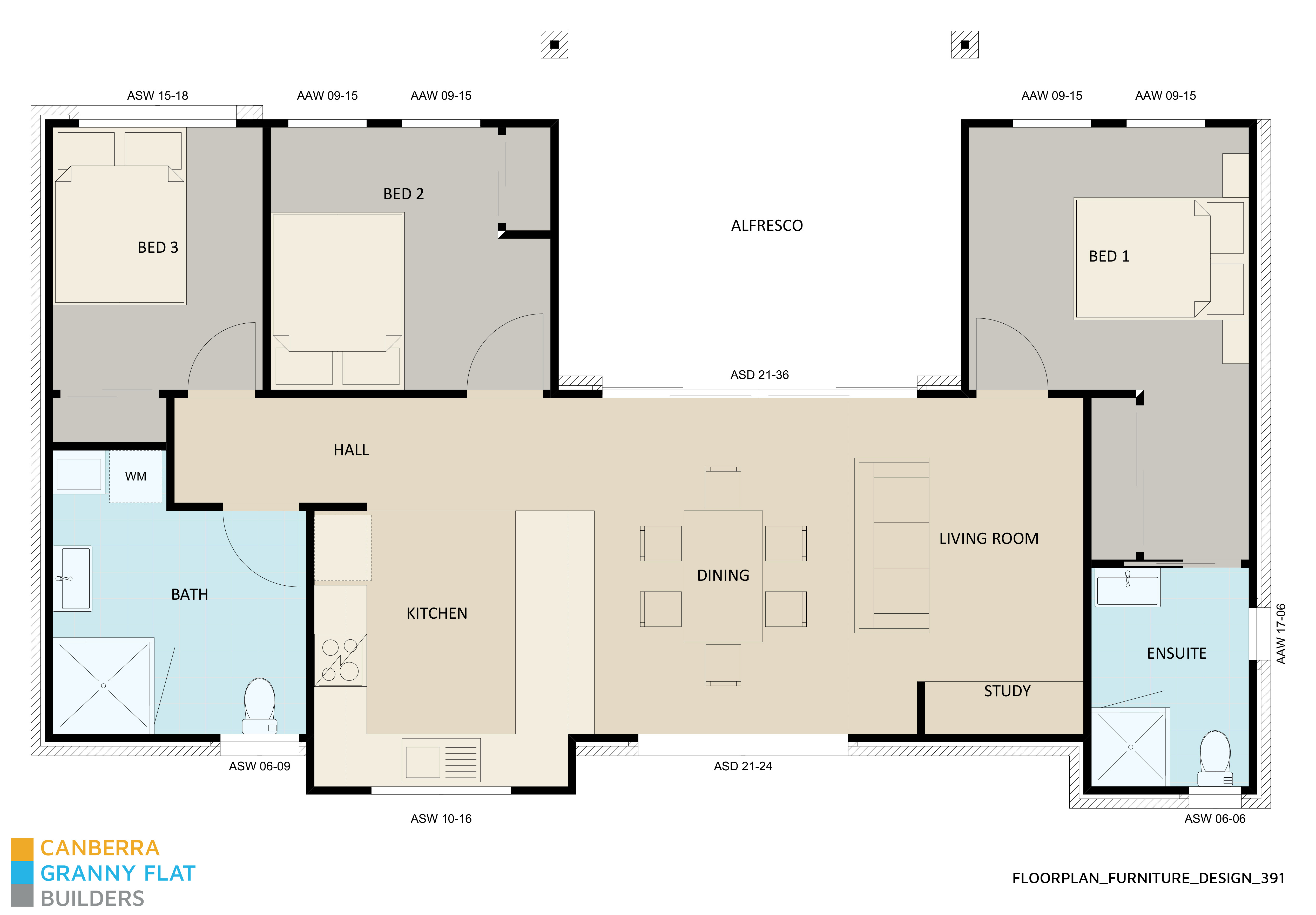 Floor Plan Furniture Design 391