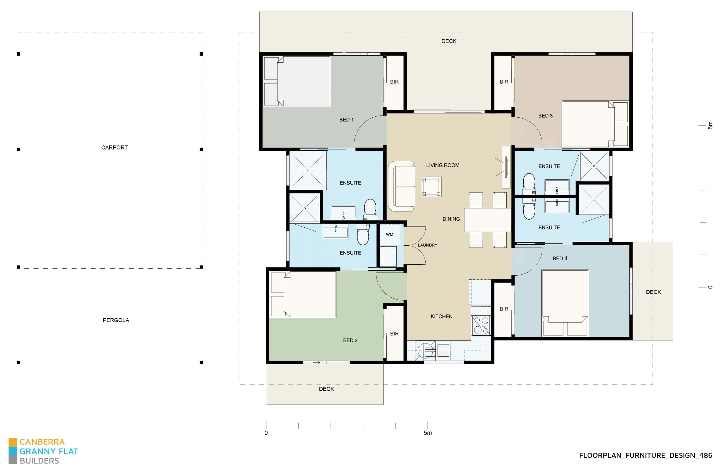 Floor Plan Furniture Design 486