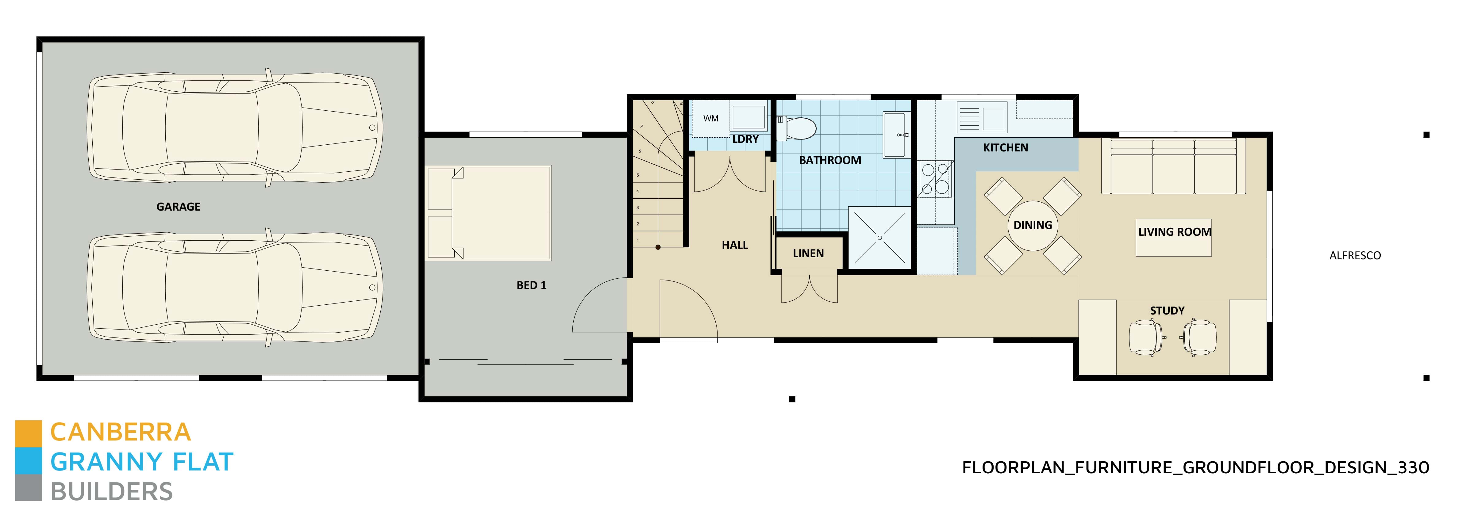 Floor Plan Furniture Design 330