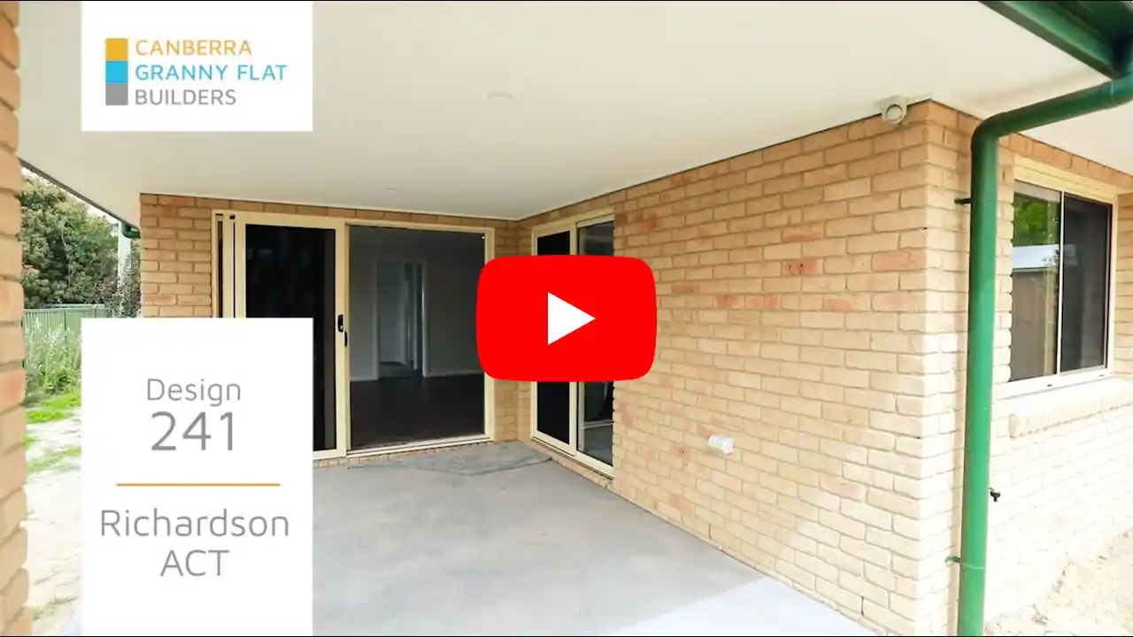 2 Bedroom, 2 Bathroom Granny Flat Walkthrough (Richardson, Design 241)
