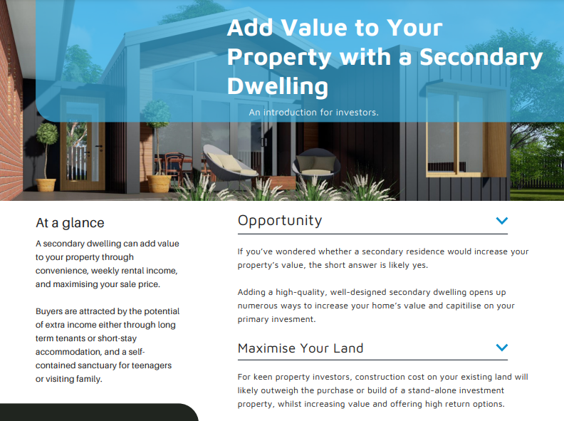 Increase value of property